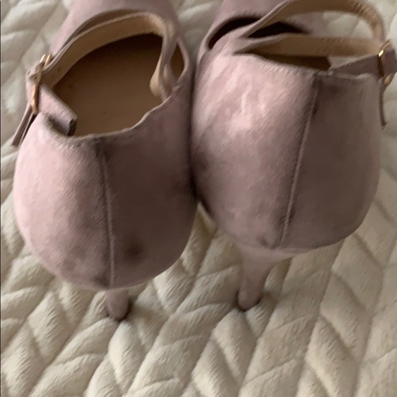 Pink Platform Strappy Heels - Picture 6 of 6